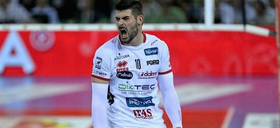Filippo Lanza: mister 200 presenze in maglia Trentino Volley (foto Marco Trabalza)
